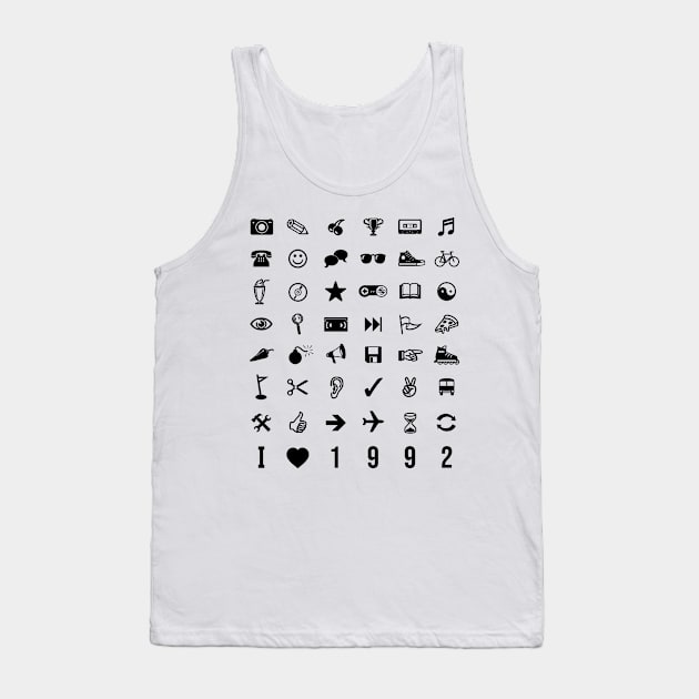 I Love 1992 Tank Top by marieltoigo